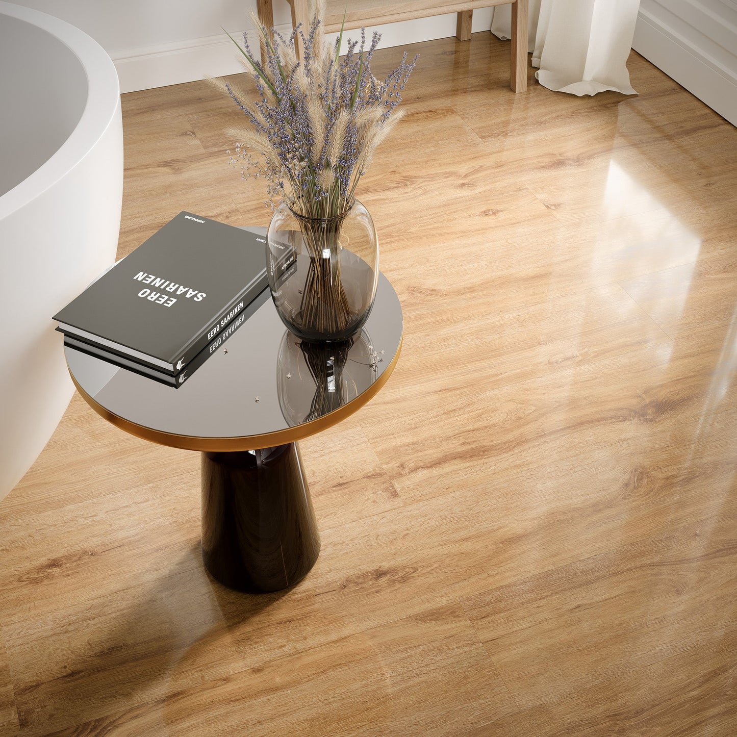 Khor Oak - Lustre 8mm High Gloss Laminate Flooring