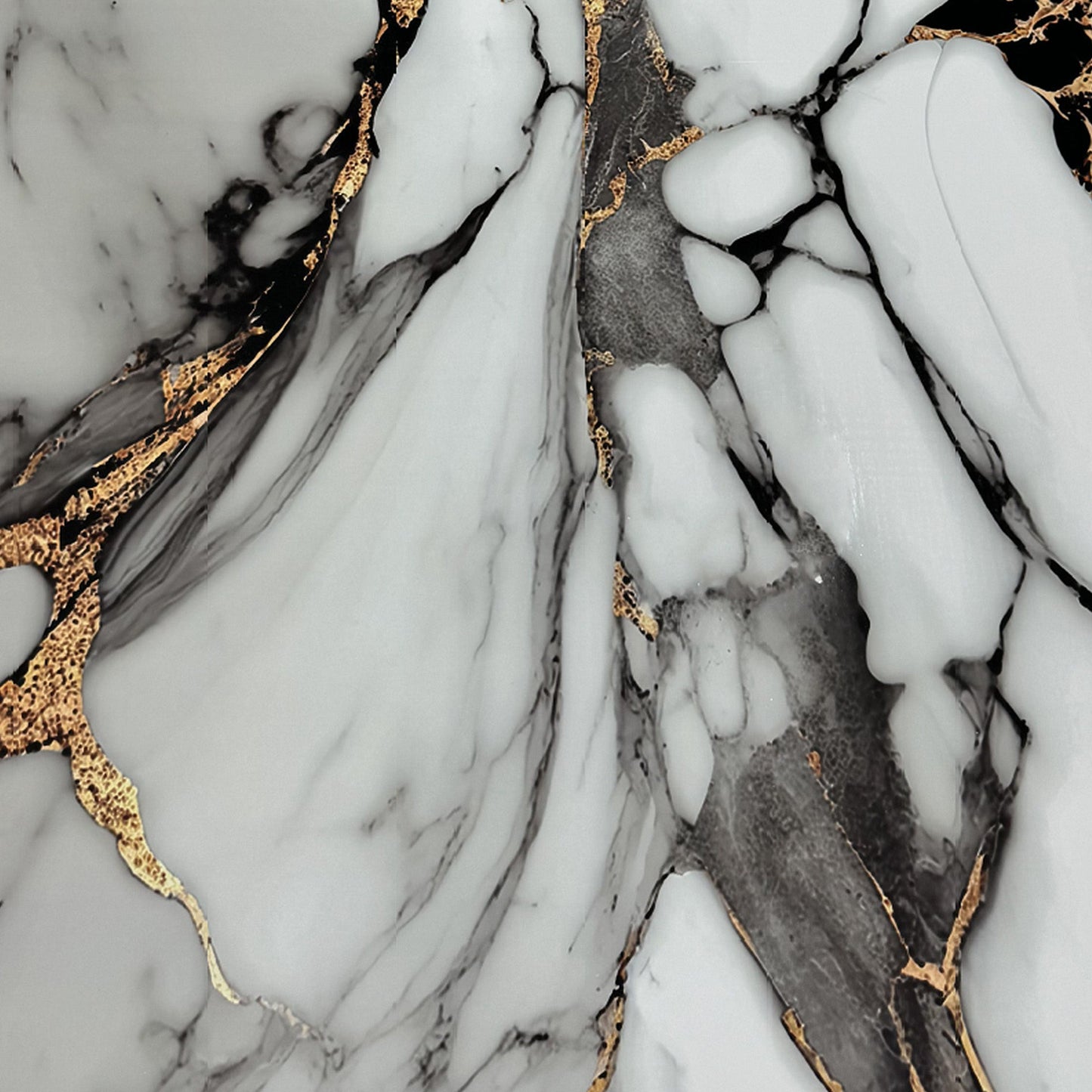 Portoro Marble - PVC Gloss Shower Wall Panel