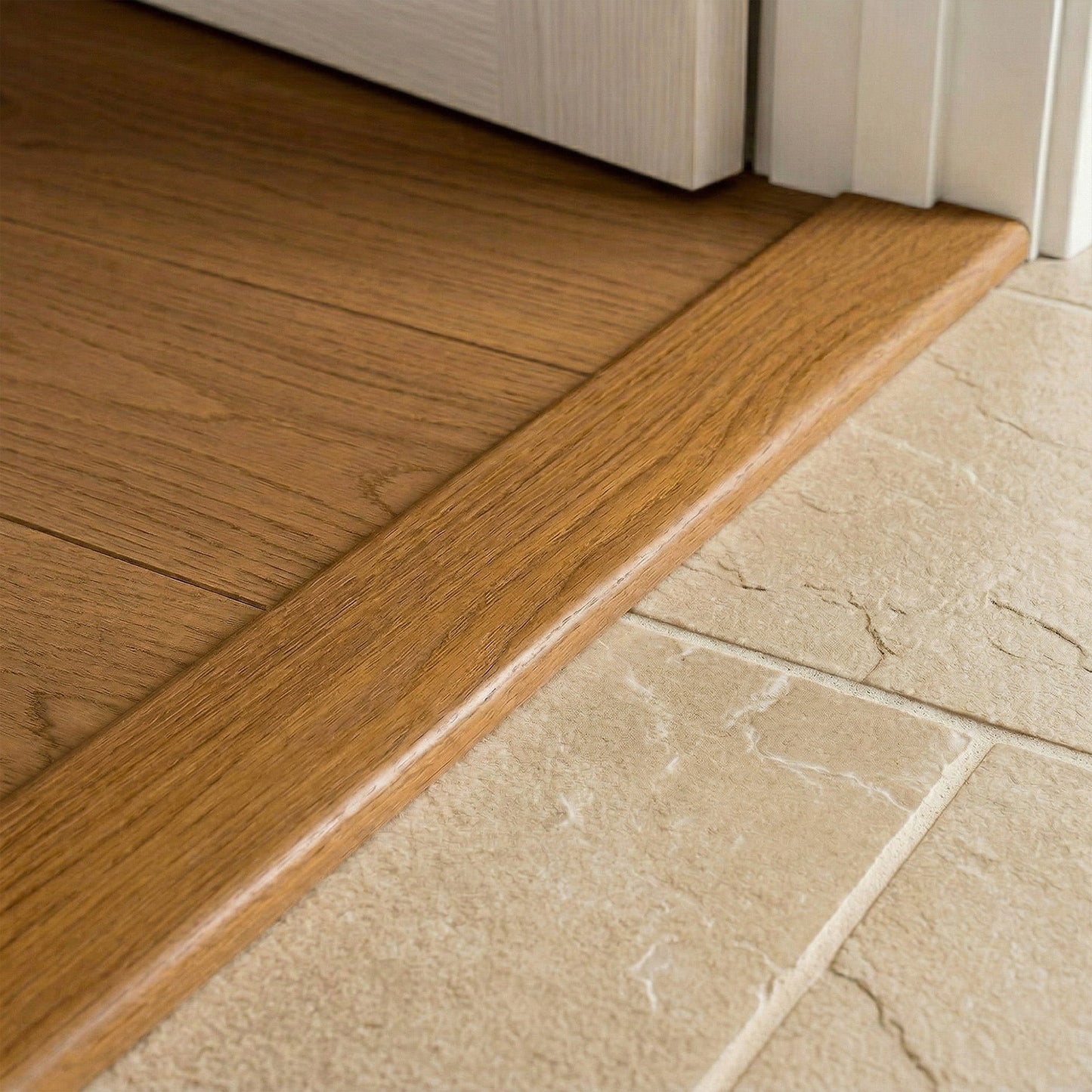 Toffee Oak - Connecting Profile Door Bar 990mm