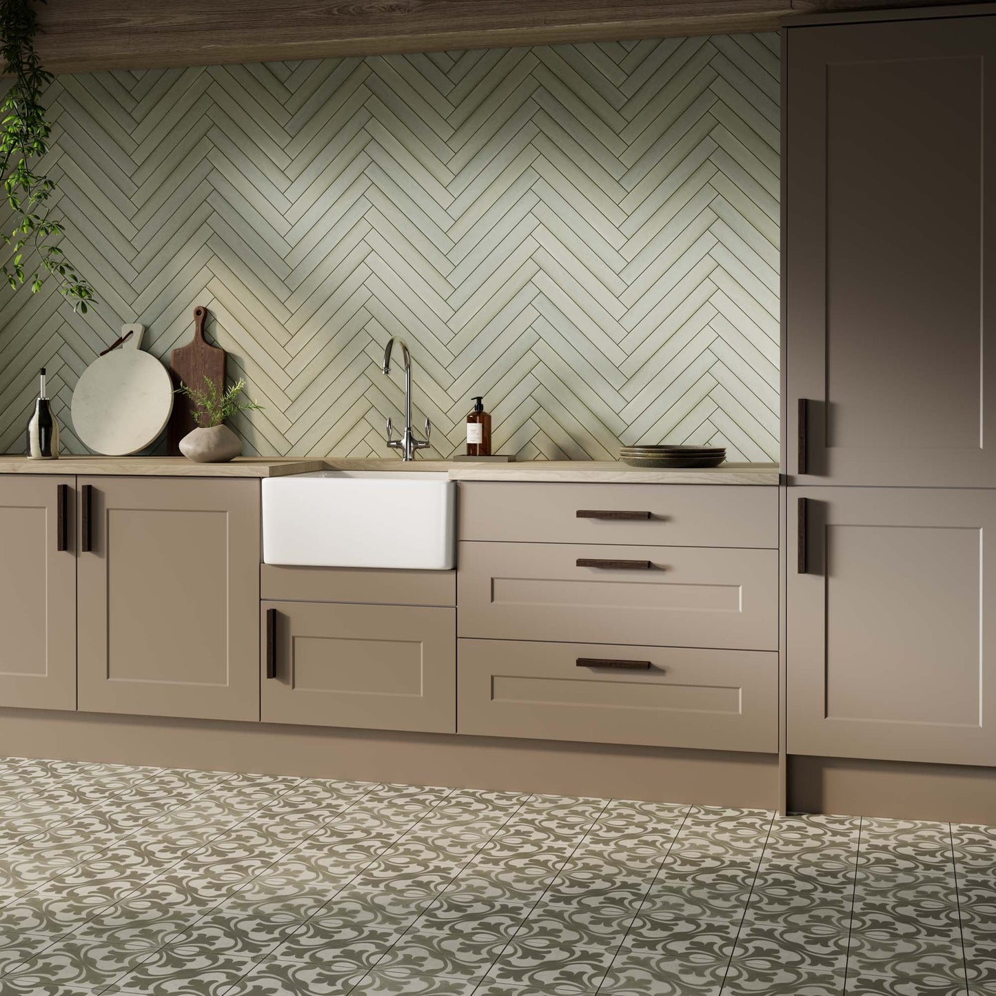 Aloe Stone Matt - Corvella Porcelain Wall & Floor Tile