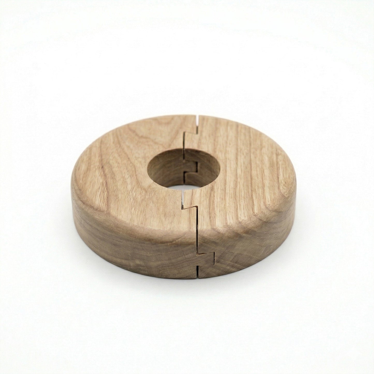 Washed Oak Radiator Pipe Rose Cover