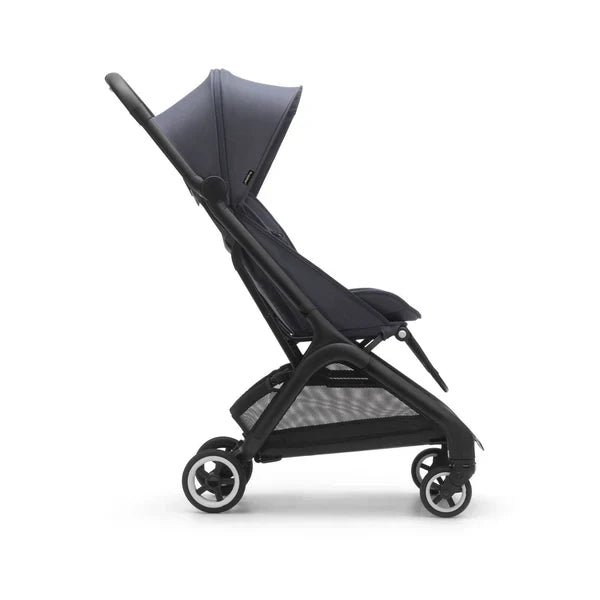 Bugaboo Butterfly Compact Travel Stroller with Bumper Bar – Stormy Blue Lightweight Pushchair