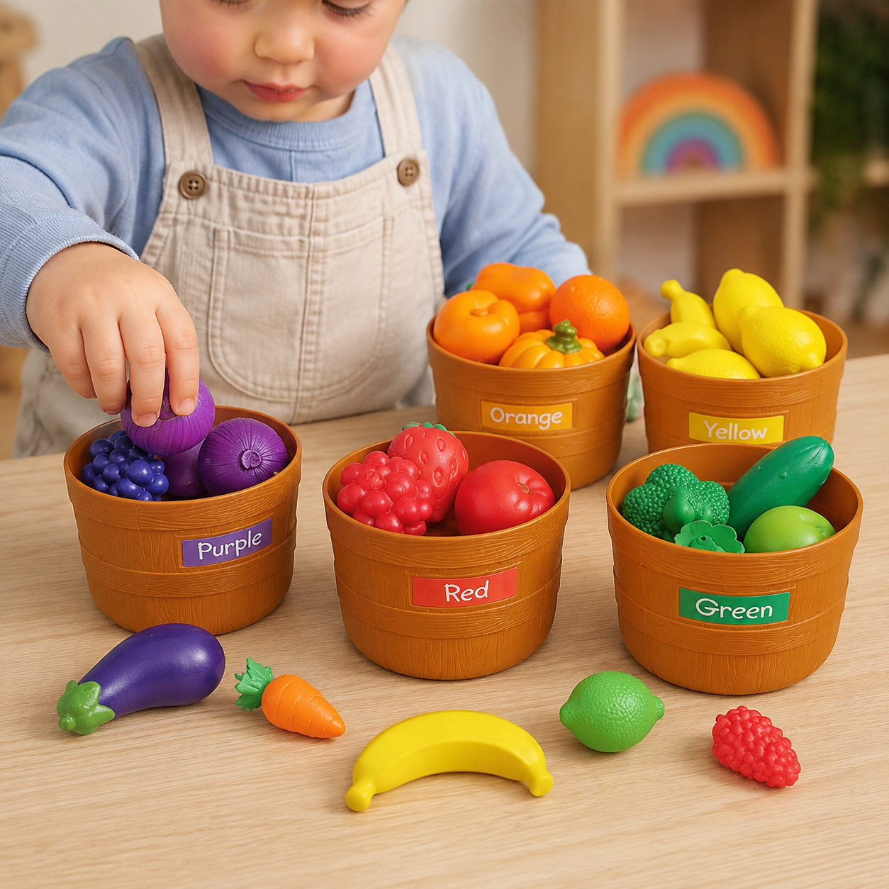 Farmer's Market Colour Sorting Set