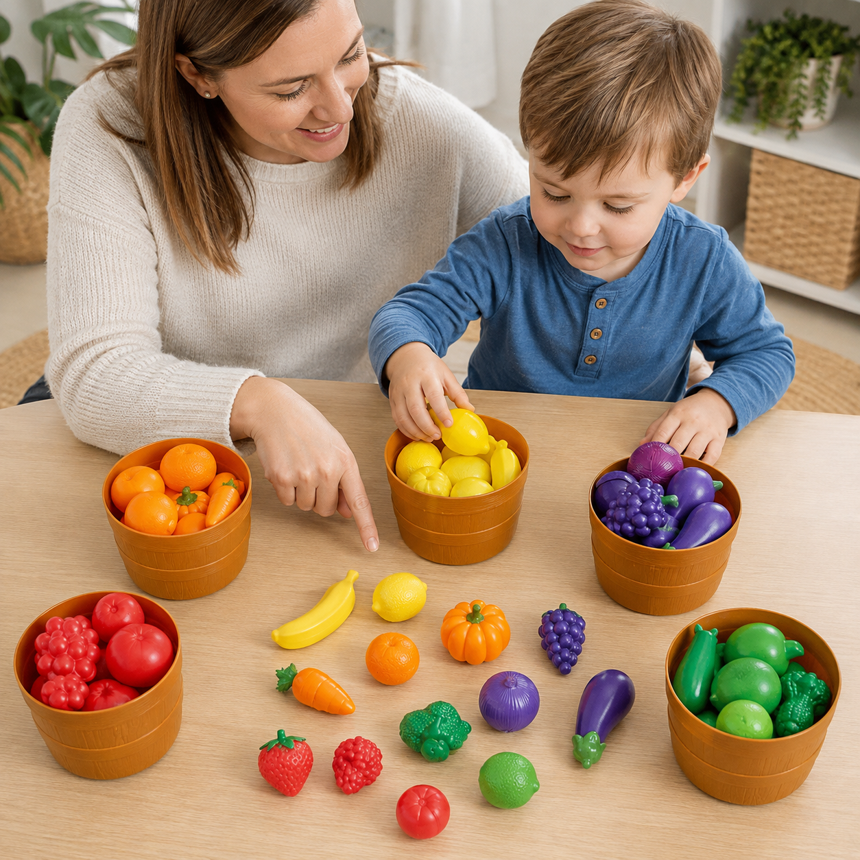 Farmer's Market Colour Sorting Set