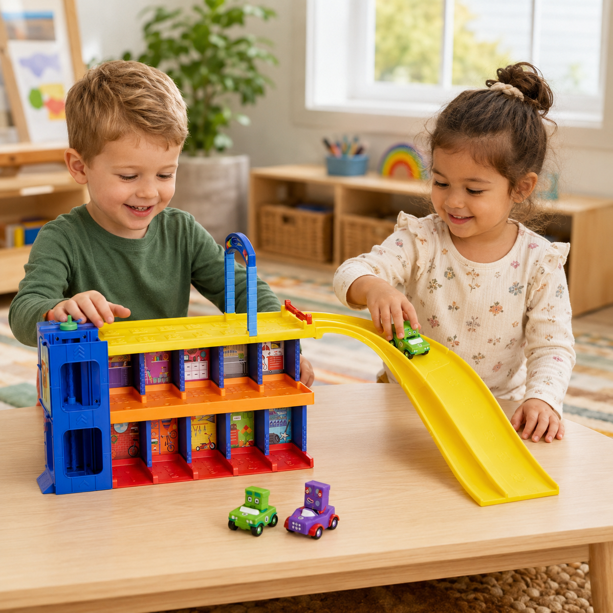 Numberblocks Counting Car Garage