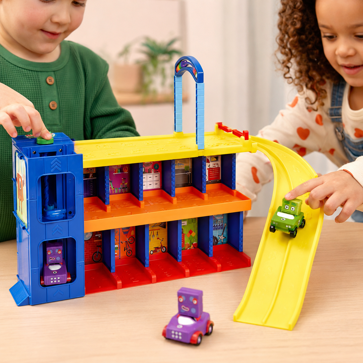 Numberblocks Counting Car Garage