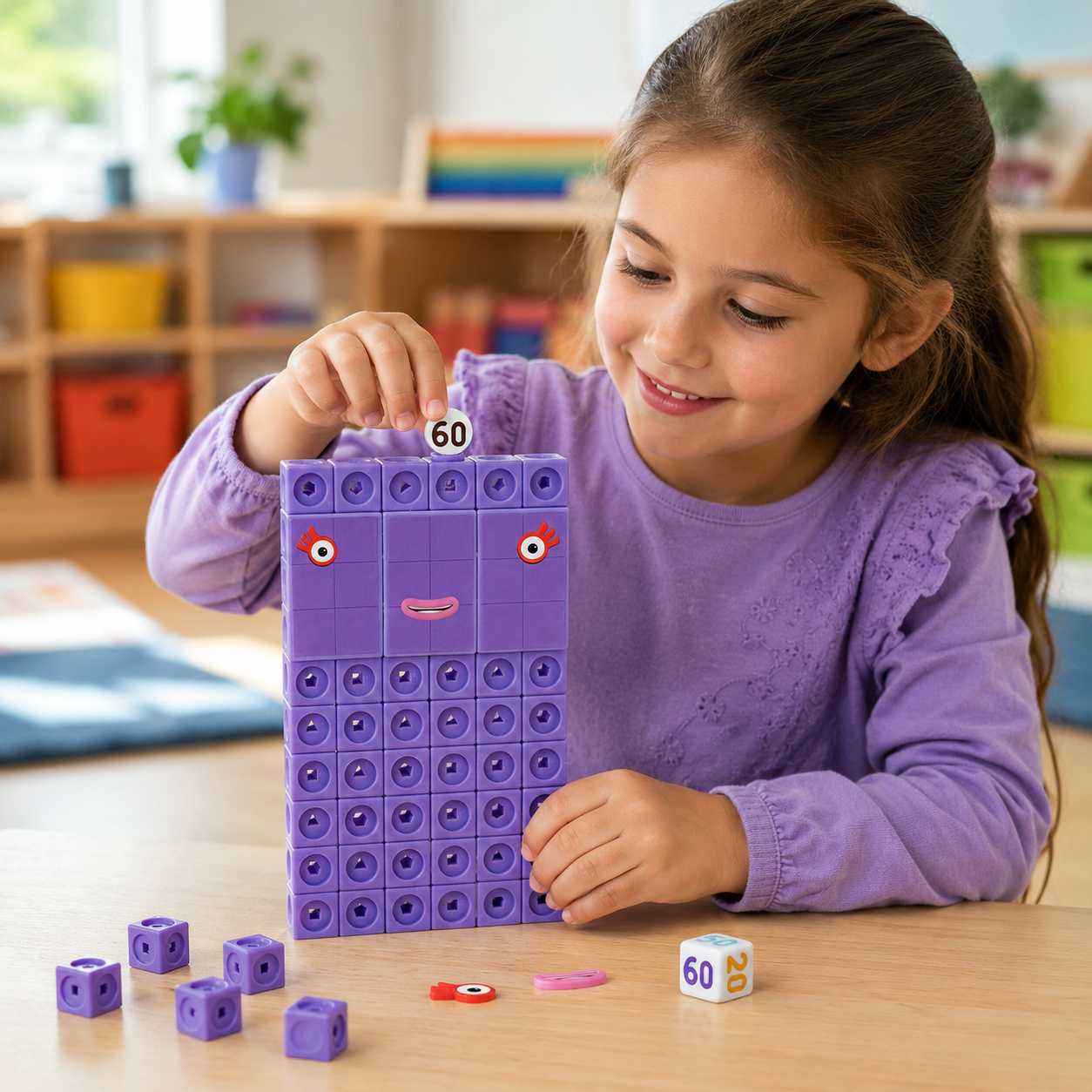 Numberblocks MathLink Cubes Activity Set: Heroes with Zeroes
