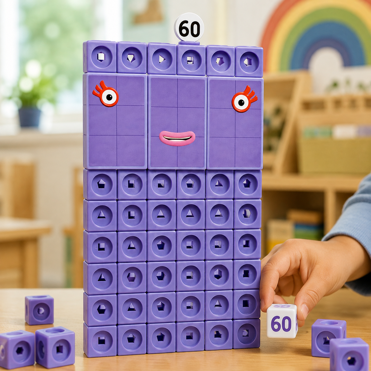 Numberblocks MathLink Cubes Activity Set: Heroes with Zeroes
