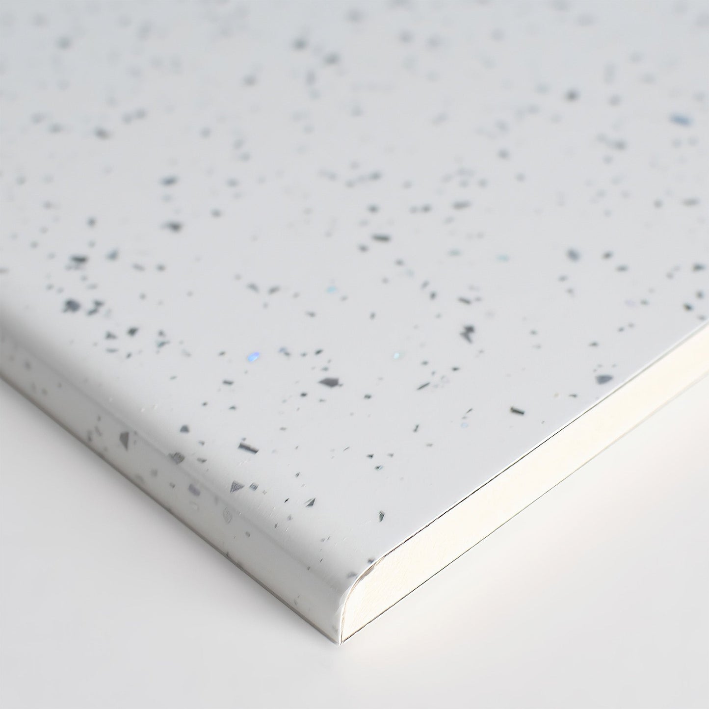 White Sparkling - 2420 x 1200mm Waterproof Tongue and Groove Wall Panelling (EL-QUARB-1200-TG)